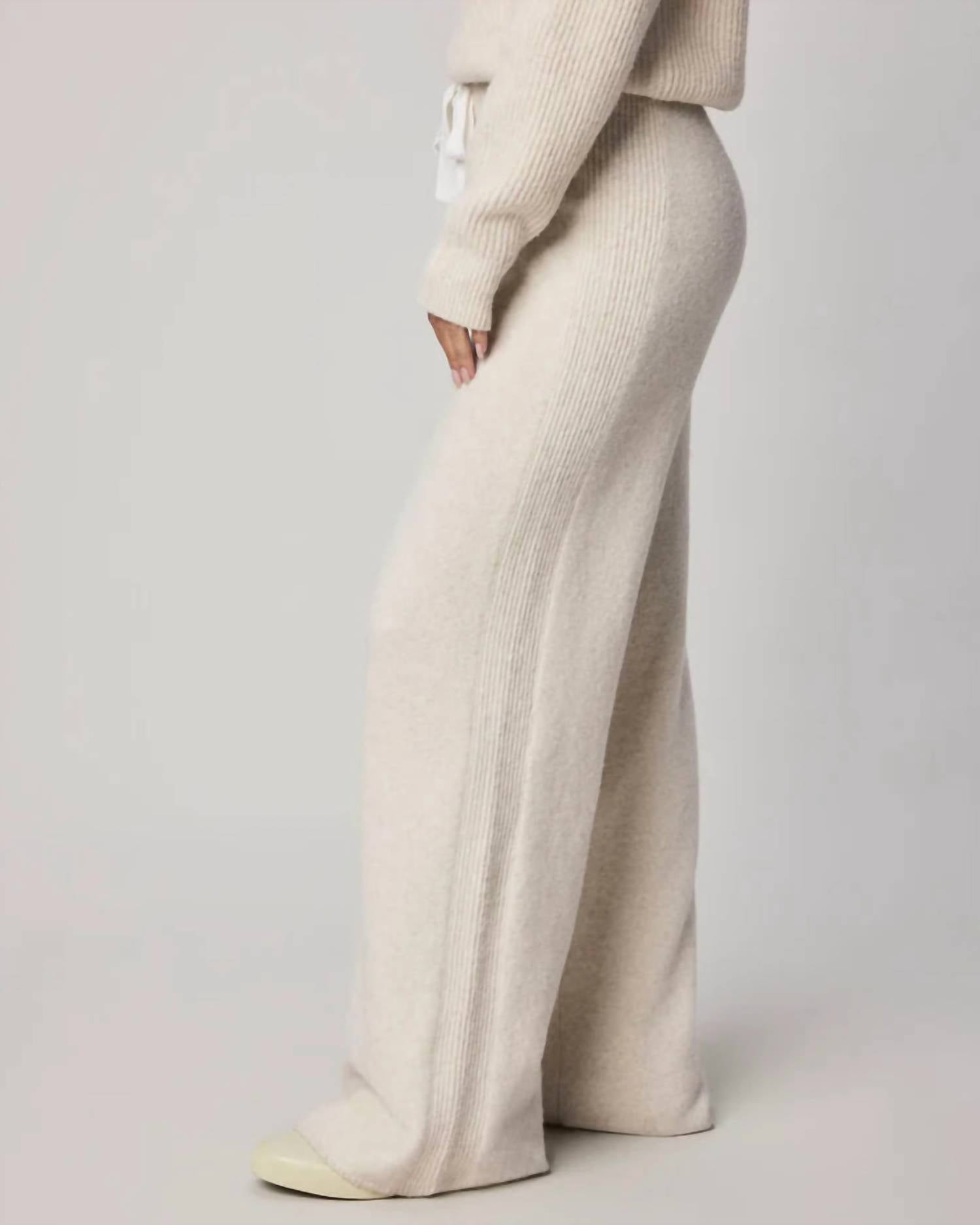 Splendid - Stassi Satin Tie Sweater Pant