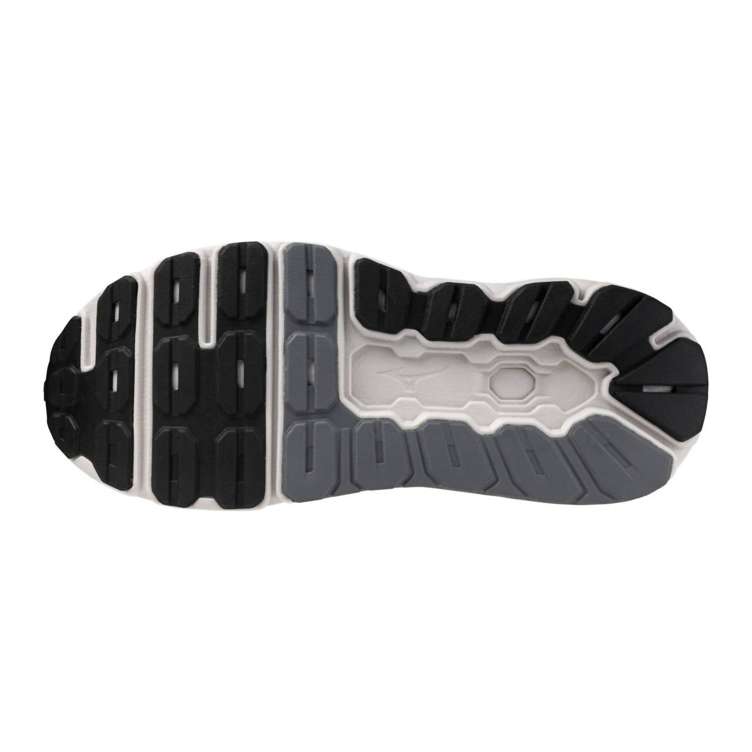 MIZUNO Men's Wave Horizon 8 Shoe in black white 1 - men's shoe - alternate view