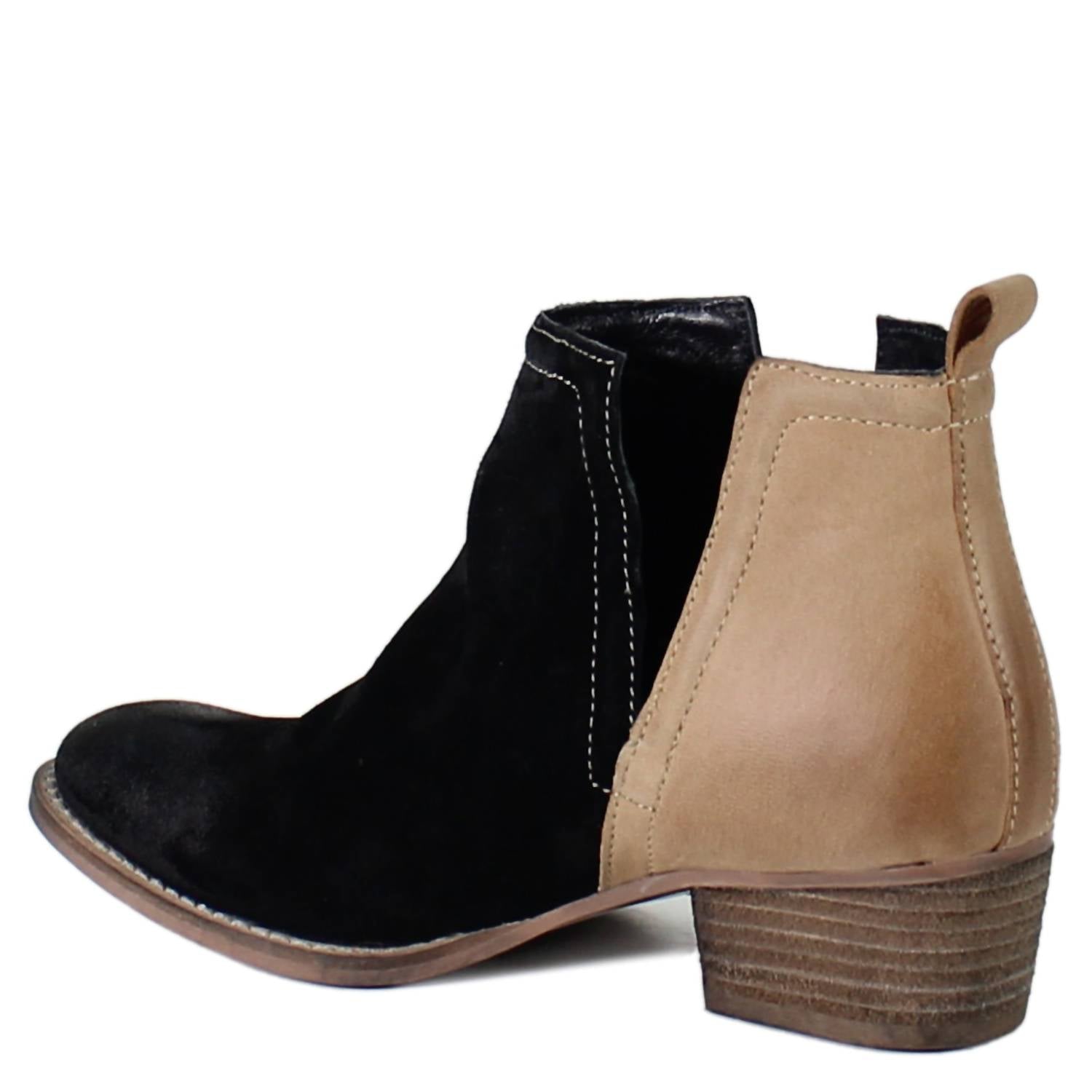 Diba True - Women's Stop By Side Cut-out Ankle Boots