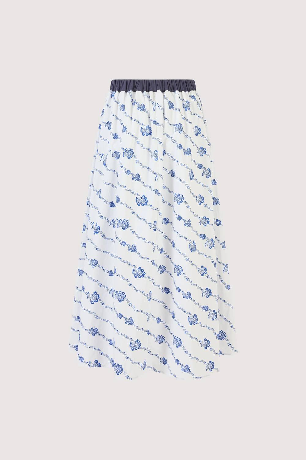 Rosie Assoulin - Easy Does It Winding Vines Embroidery Skirt