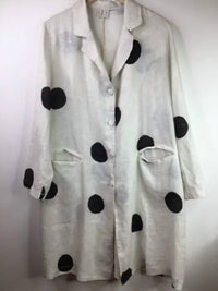 Fissore Cashmere - Linen Button Front Duster
