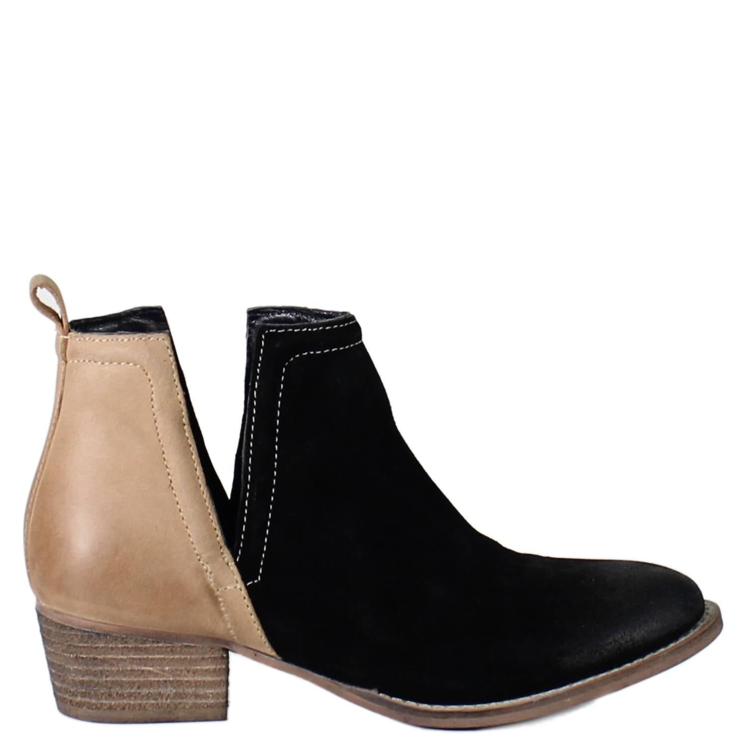 Diba True - Women's Stop By Side Cut-out Ankle Boots