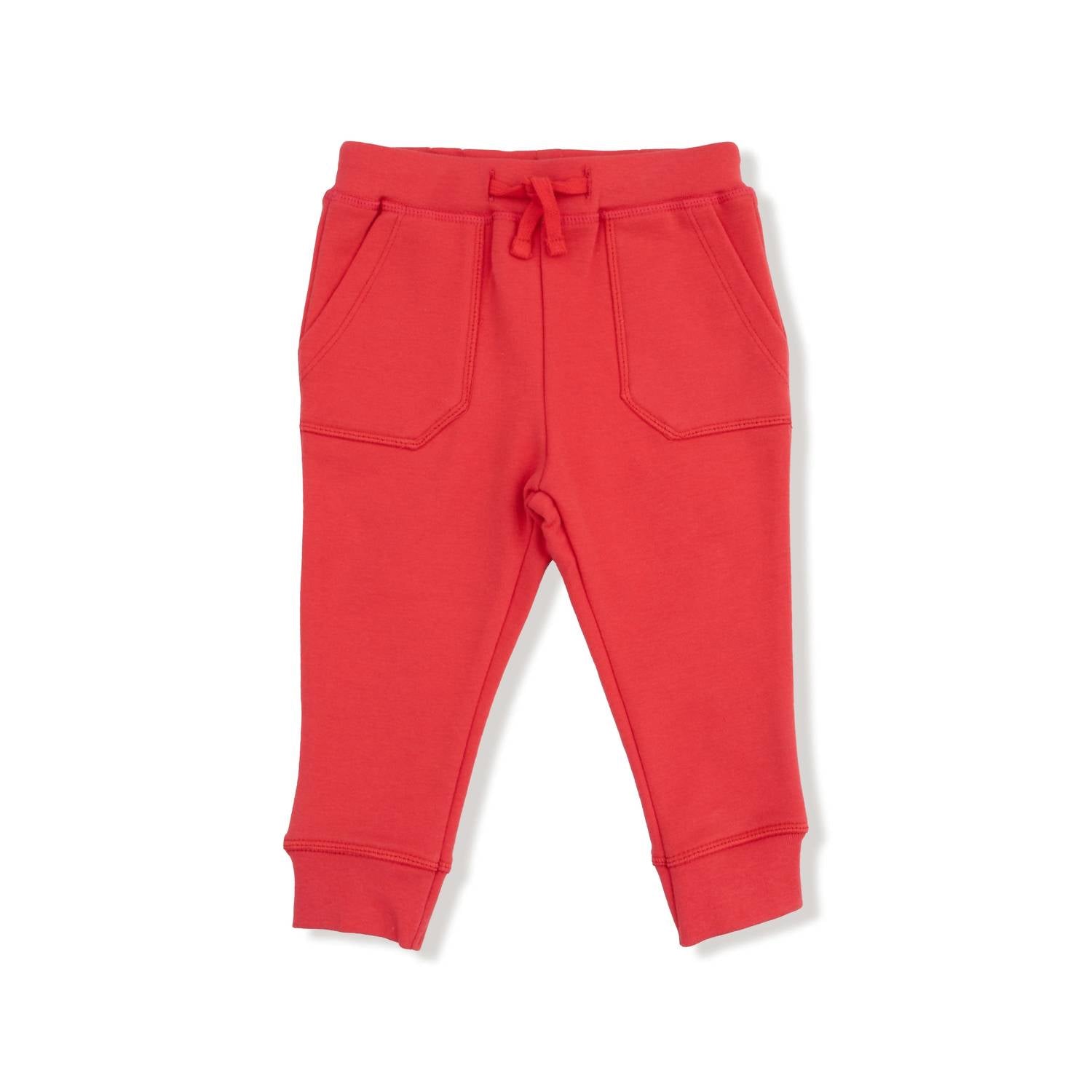 Angel Dear - Boys' Holiday Bear Plaid Sweatshirt With Jogger Set