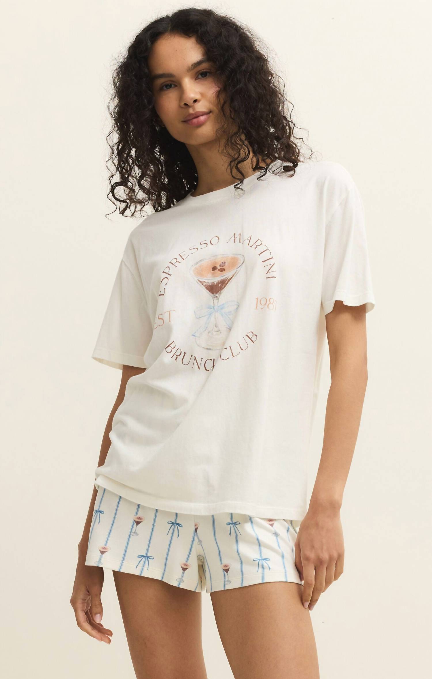 Z Supply - Espresso Martini Boyfriend Tee