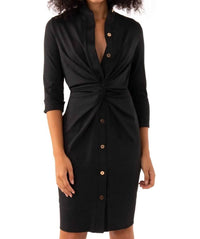 Gretchen Scott - Twist & Shout Solid Dress