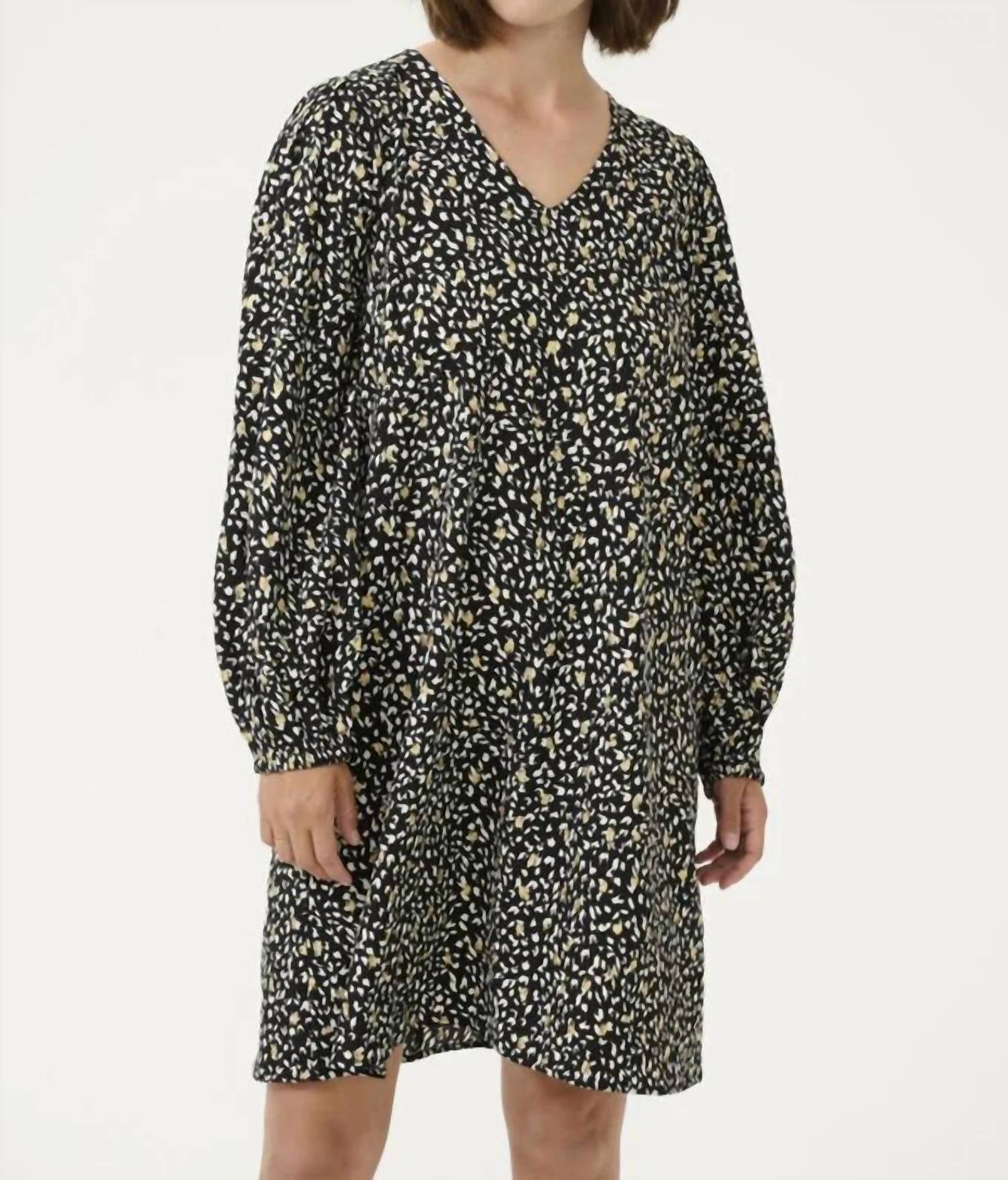 Kaffe - Kamalene V-neck Mini Dress