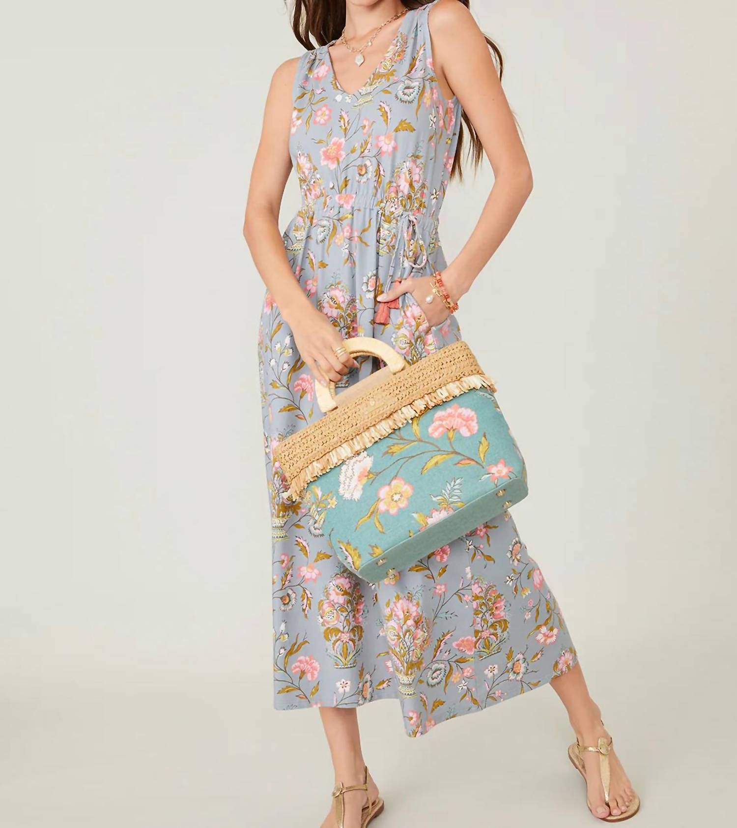 spartina 449 Jane Jaradinere Lenea Maxi Dress in multi 1 - women's dress