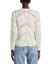 Loveshackfancy - Tandra Romantic V-neck Blouse