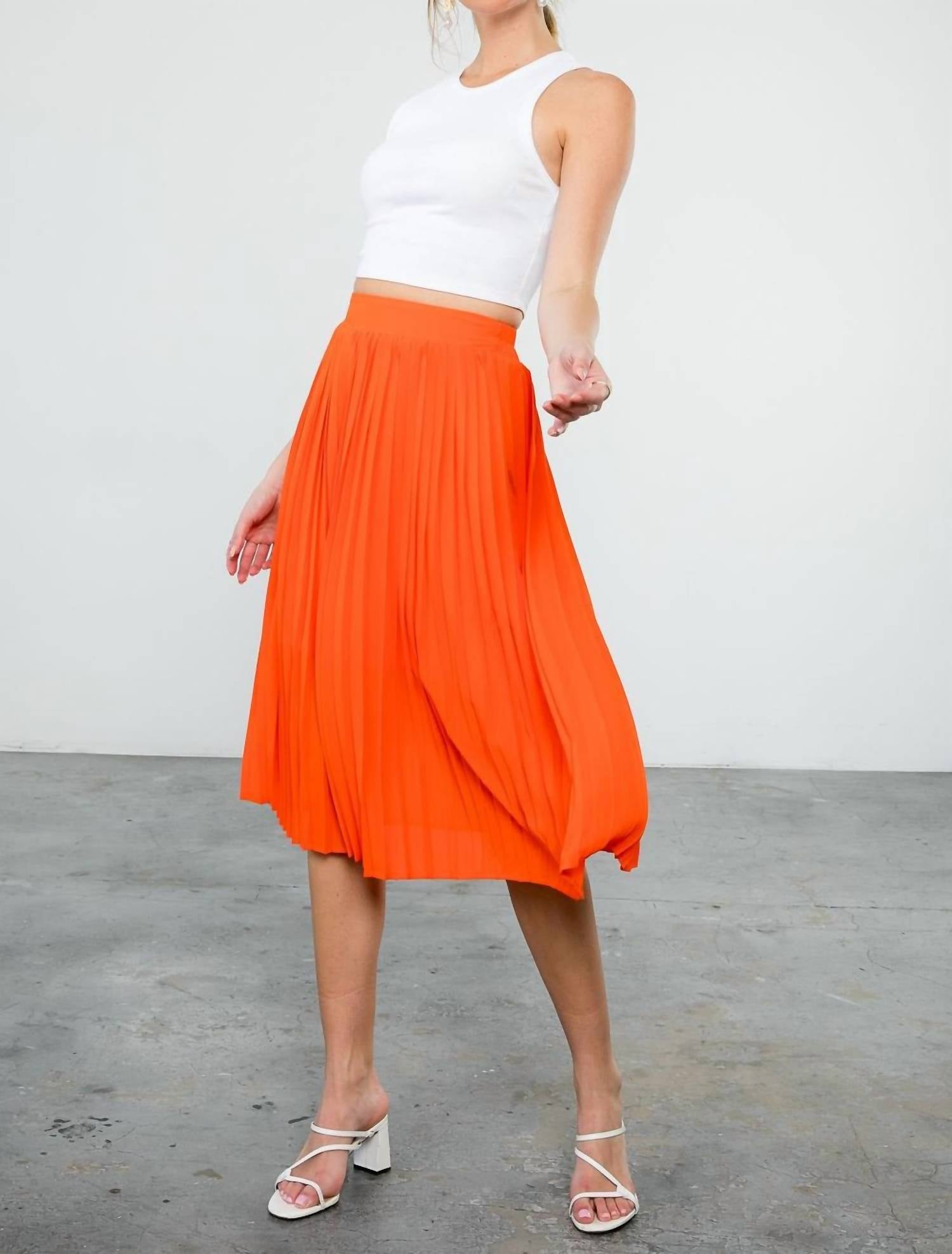 Thml - Cheerful Pleats Skirt