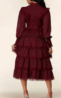 Little Secret Of Mine - Long Maxi Dress With Sleeves