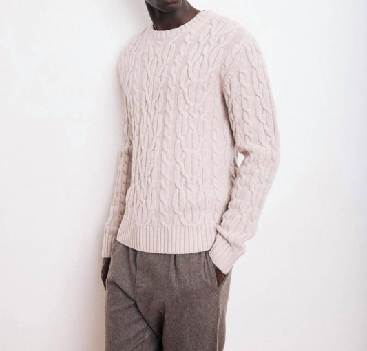 Hartford - Cable Crew Knitted Pullover