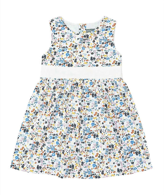 Petit Confection - Girls' Floral Bowtie Party Dress