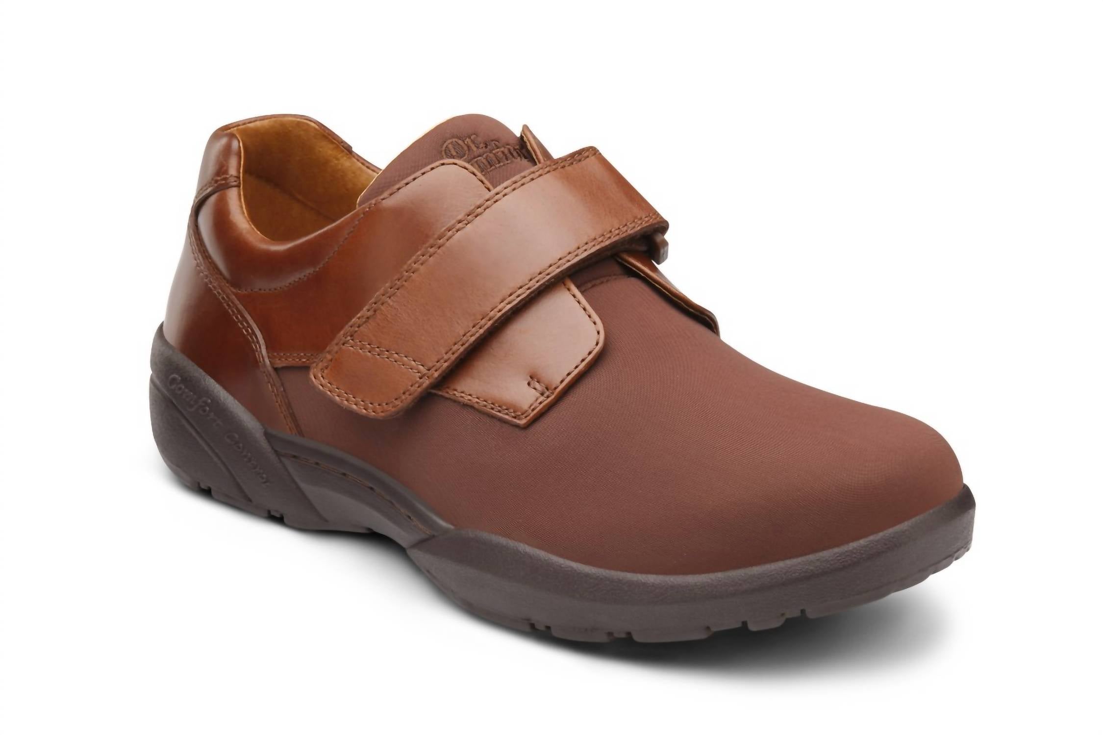 Dr. Comfort Shoes Men's Brian Casual Diabetic Shoes in acorn - men's loafer