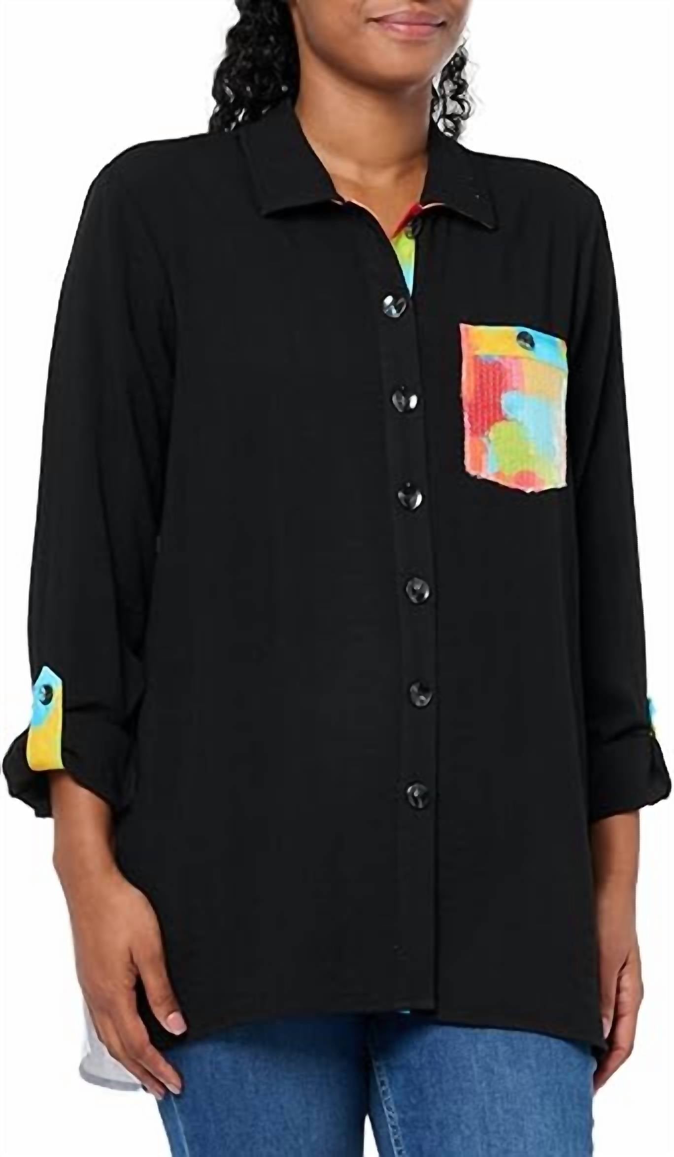 Multiples - Colorful Accents Roll Tab Top