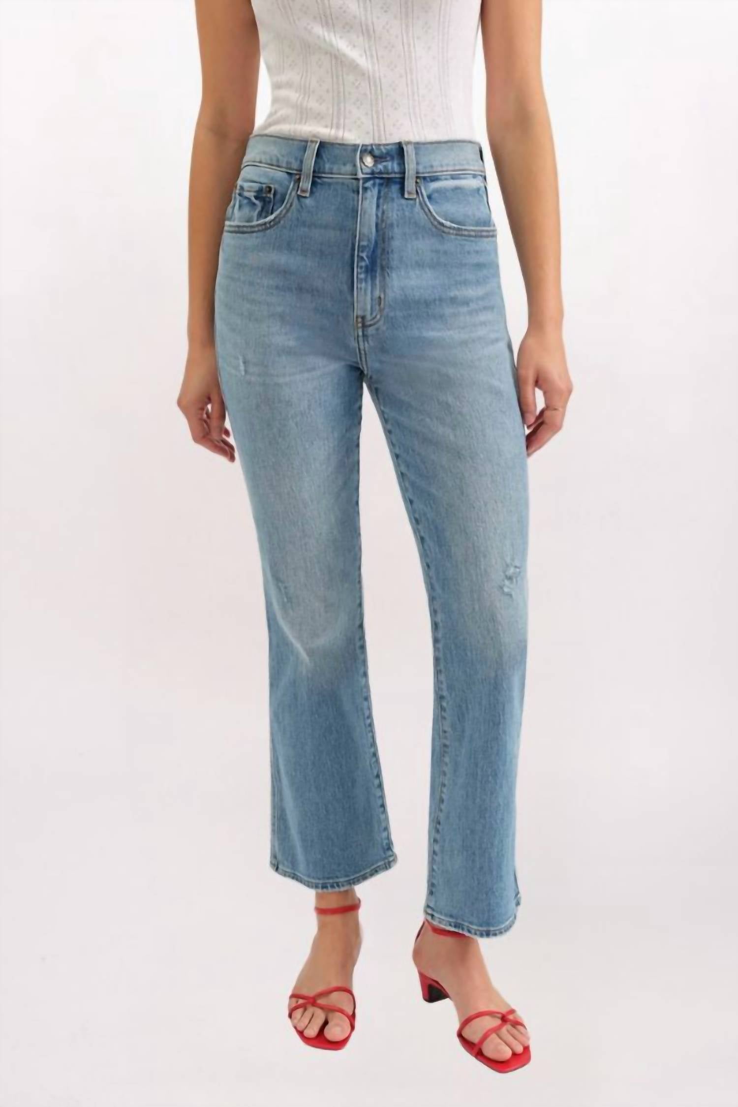 Daze - Soho Crop Flare Jeans