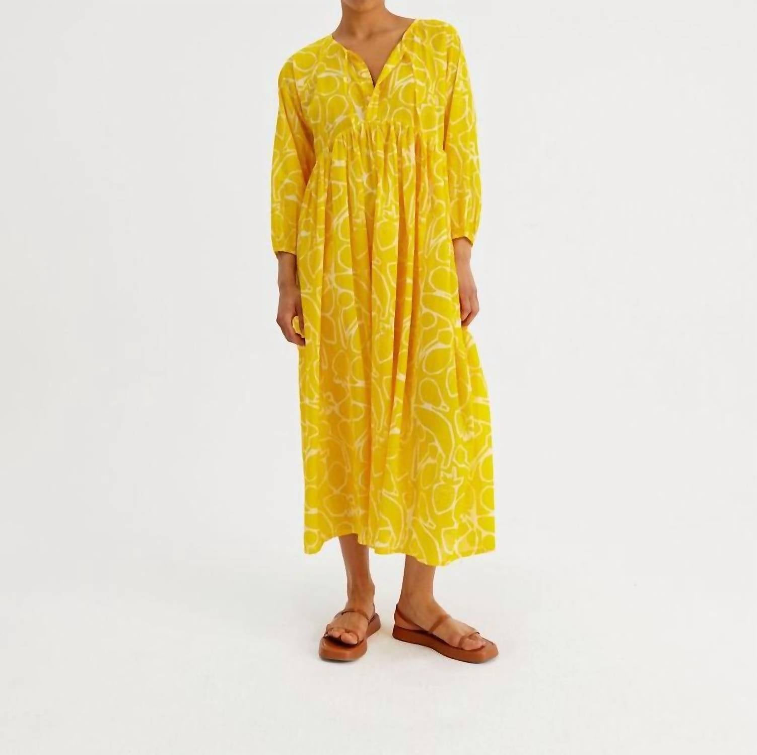 Compania Fantastica - Sunshine Floral Midi Tunic