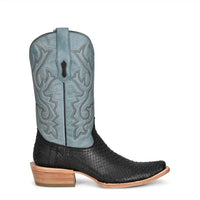 Corral - Men's Python Embroidery Square Toe Boots