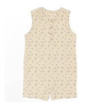 Polished Prints - Mini Floral Summer Henley Romper