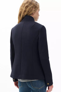 Rag & Bone Slade Textured Knit Blazer in salute - women's jacket - alternate view