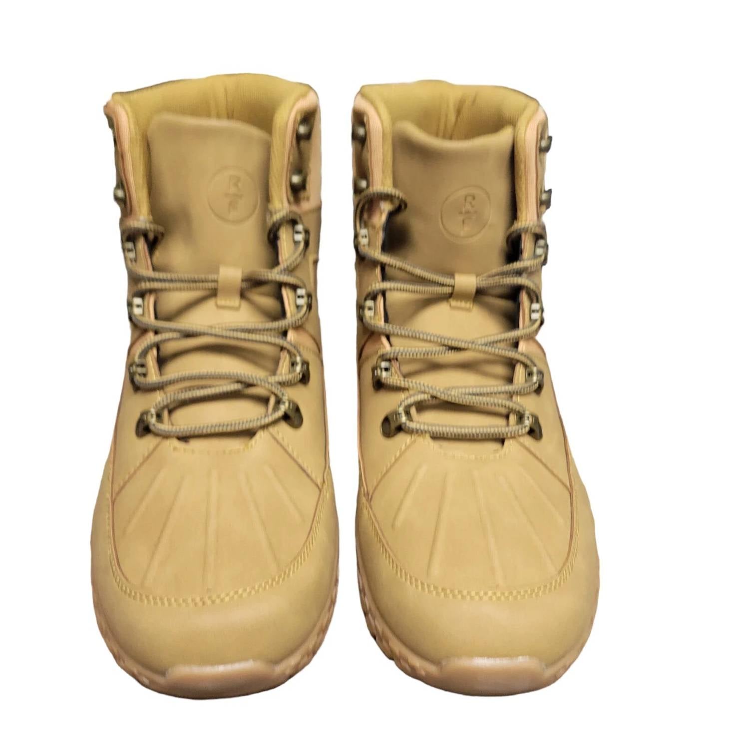 Reserved Footwear New York - Men's Faux Leather Lace-up Boot