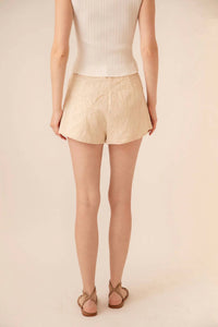 Miou Muse - Sophia Jacquard Shorts
