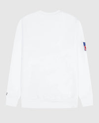 Starter - Men's New York Giants Crew Neck Sweatshirt With Zip Pockets