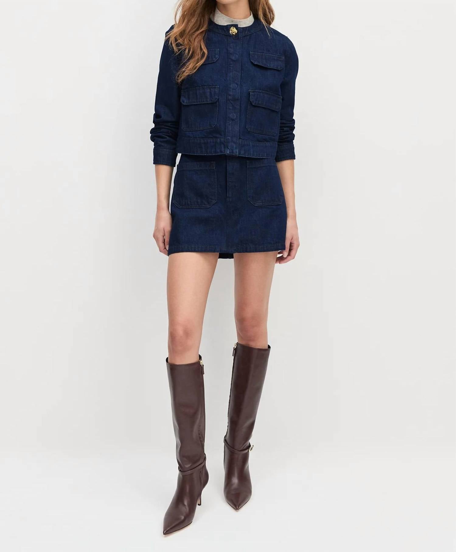Favorite Daughter Mimi Mini Skirt in stout - women's skirt - view 4