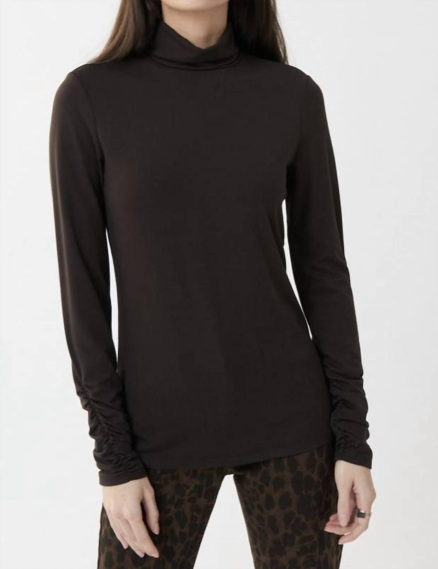 Joseph Ribkoff - Turtle Neck Long sleeve Blouse