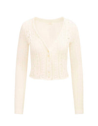 Loveshackfancy - Danilara Cotton Crochet Cardigan