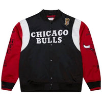 Mitchell & Ness - Chicago Bulls Team Origins Satin Full-Snap Jacket