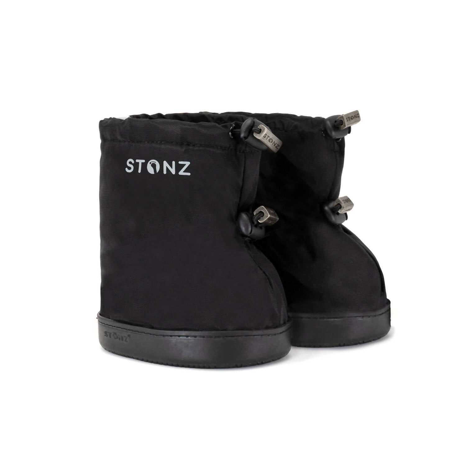 Stonz Girl's Puffer Toddler Boots in black - kids' boots