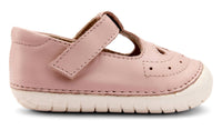 Oldsoles - Girl's Royal Pave T-strap Sneakers