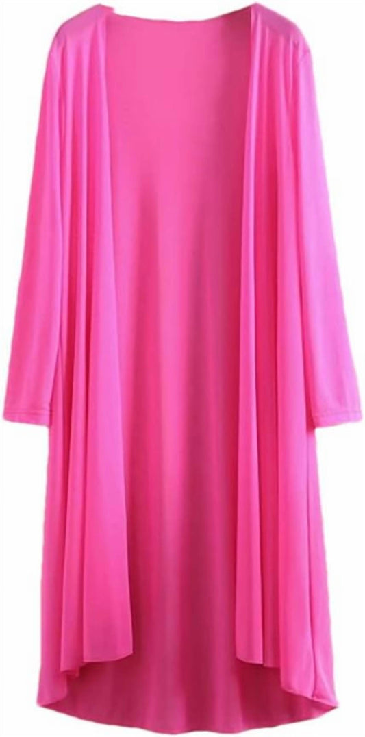 Caramela - Open Long Maxi Cardigan