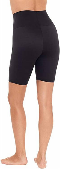 Miraclesuit Tummy Control Shaping Bike Shorts in black - women's shorts - detail view