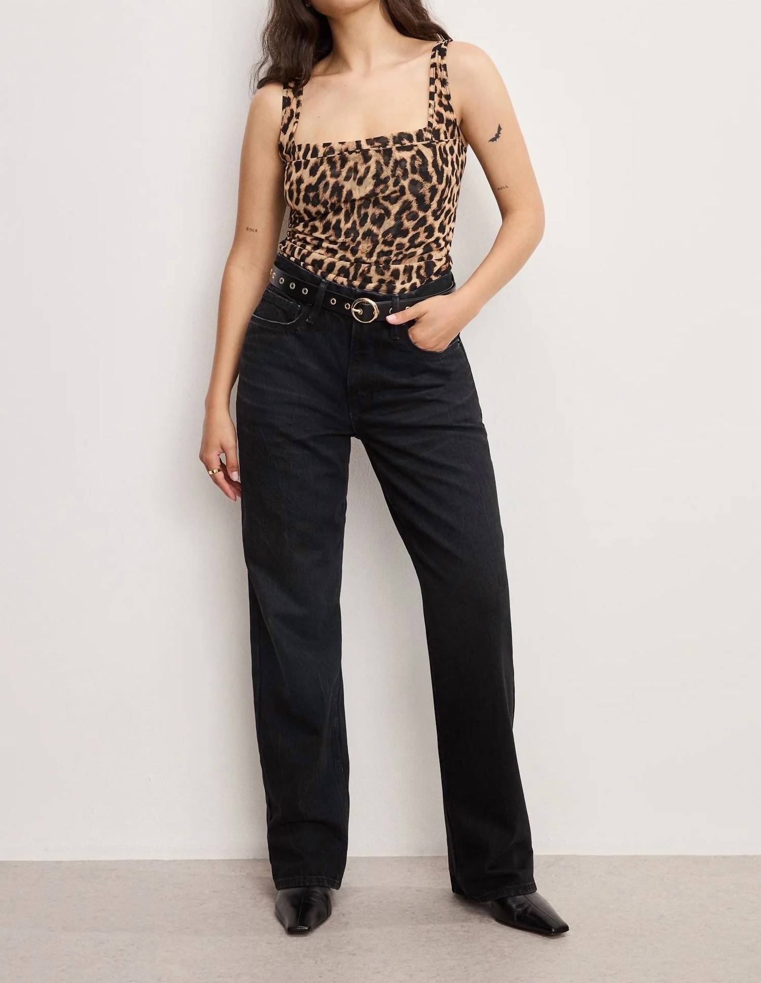 Good American - Good Petite 90's Relaxed Jean
