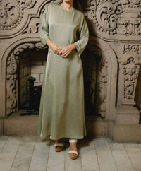 Hana & Co - Crushed Satin Dress