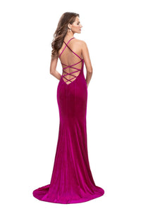 VELVET MERMAID DRESS