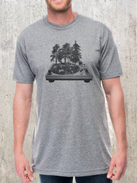 Black Lantern - Turntable Forest T-shirt