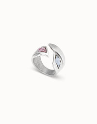 UNOde50 Women's Multicolor Ring in silver - women's jewelry