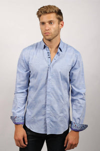Eight X - Jacquard Button Down Shirt