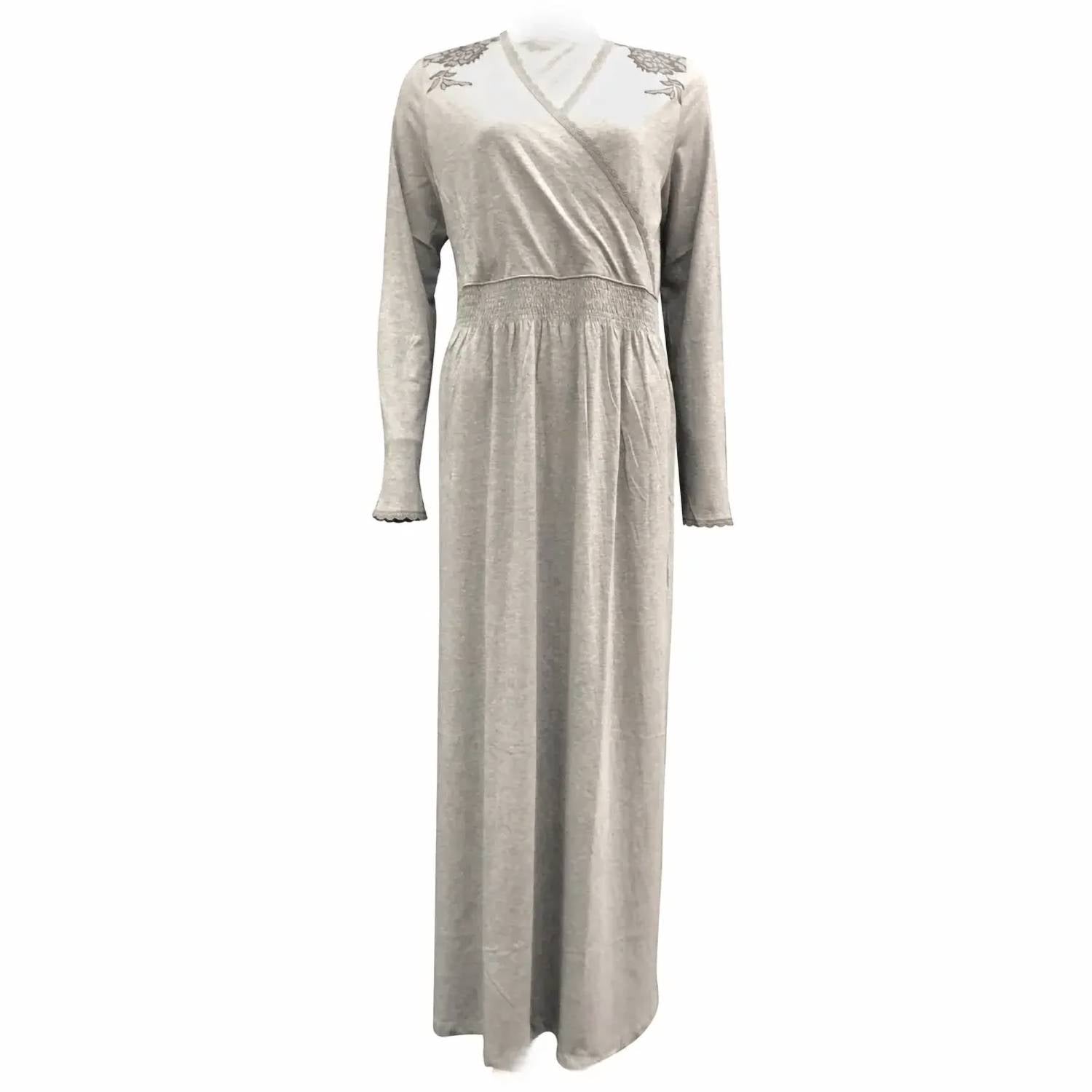 Velvette - Women's Pima Smocked Nightgown