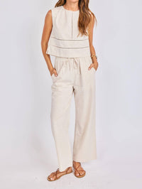 Sage The Label - Sandbar Open-back Top