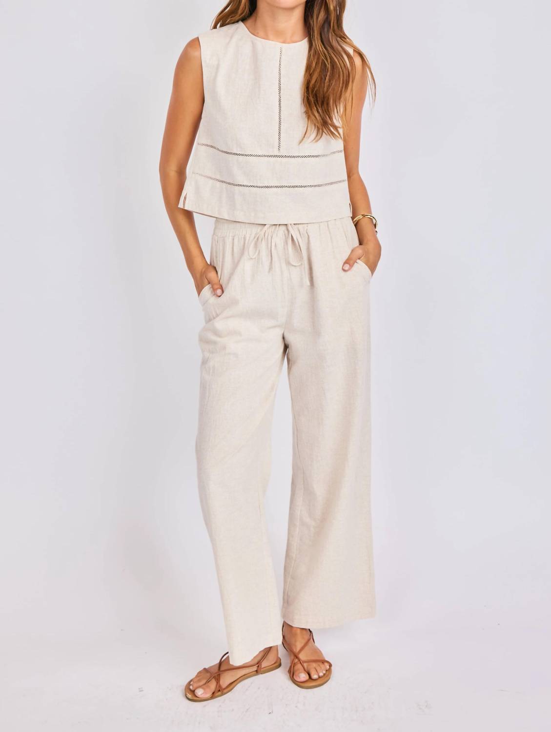 Sage The Label - Sandbar Open-back Top