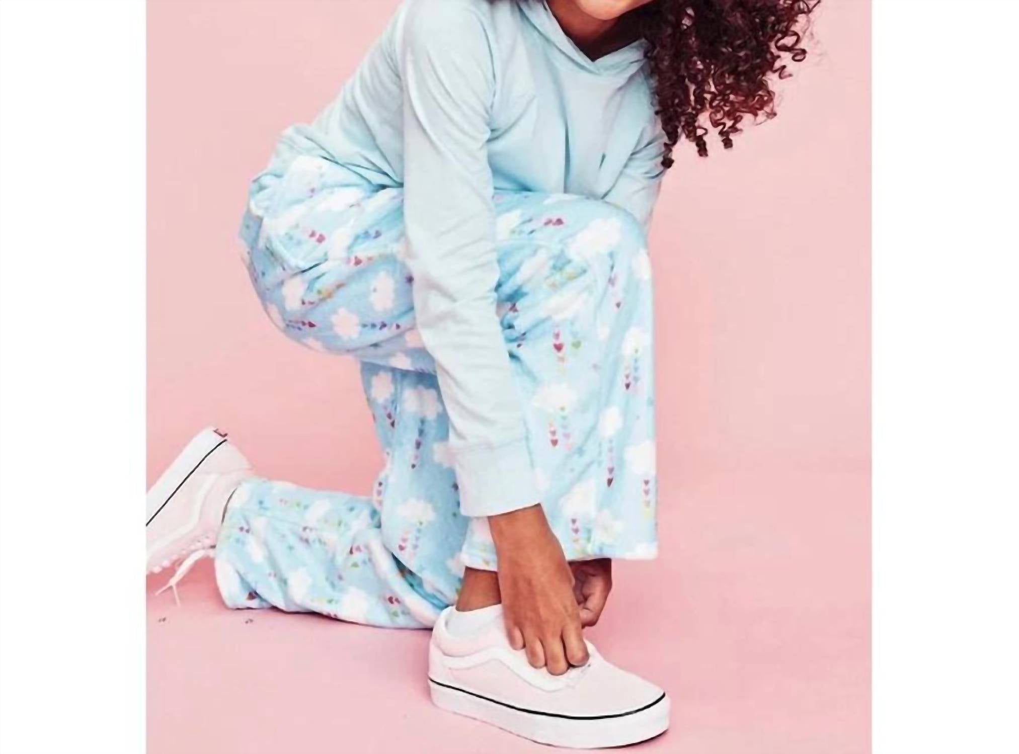 Iscream - Girls' Cheerful Cloud Plush Pant