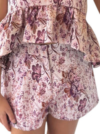 Aureum - Blooms Floral Tie-shoulder Set