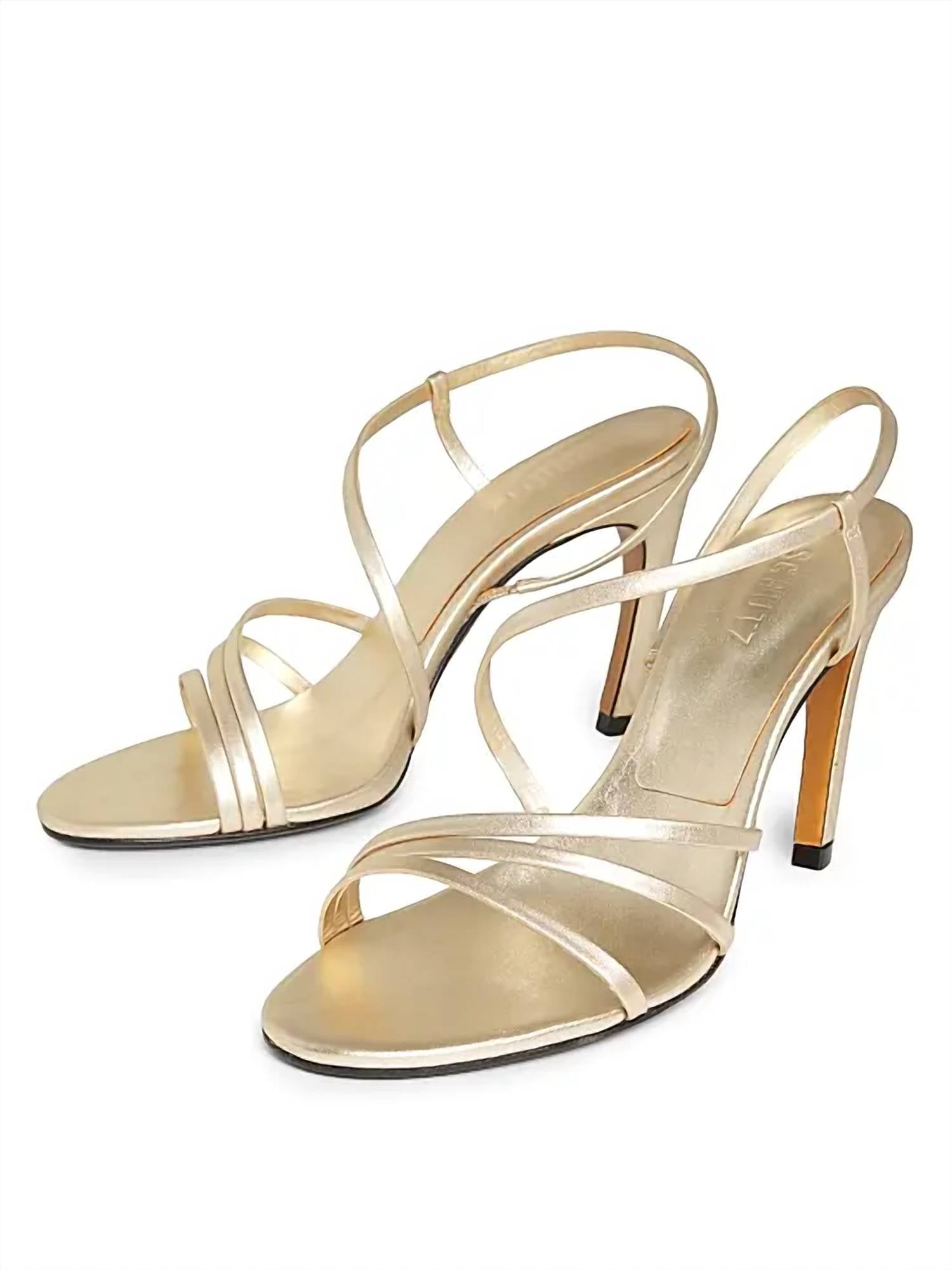 Schutz - Women's Annie Curve Heeled Sandals