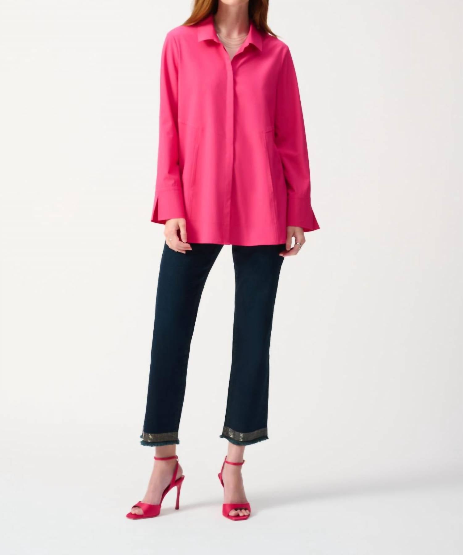 Joseph Ribkoff - Button-down Blouse