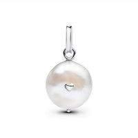 Pandora - Treated Freshwater Cultured Baroque Pearl Mom Dangle Charm