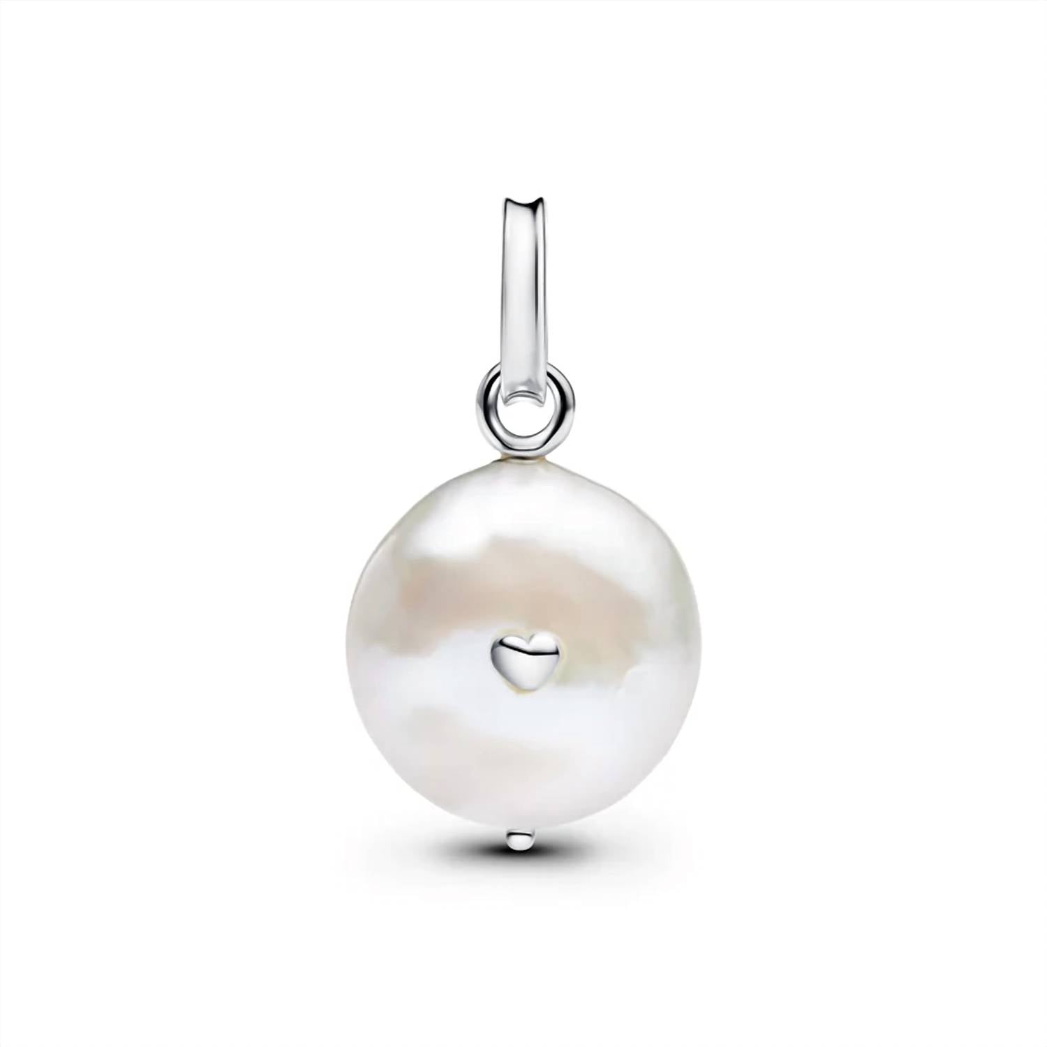 Pandora - Treated Freshwater Cultured Baroque Pearl Mom Dangle Charm