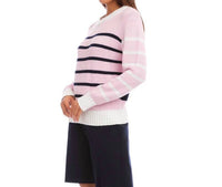 Karen Kane - Stripe Crewneck Sweater